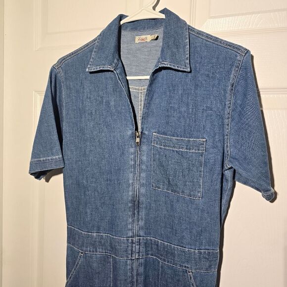 FAHERTY linen chambray jumpsuit - Picture 3 of 6